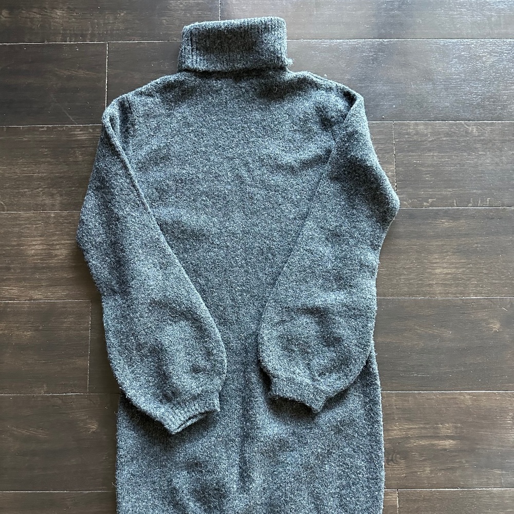 Women Short Dress Wool Blend Size Small
